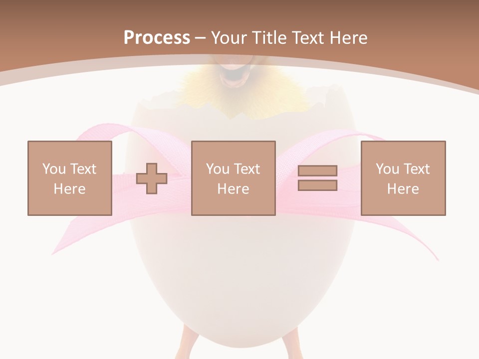 Young Obese Boy PowerPoint Template