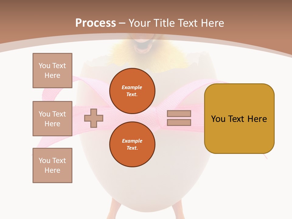 Young Obese Boy PowerPoint Template