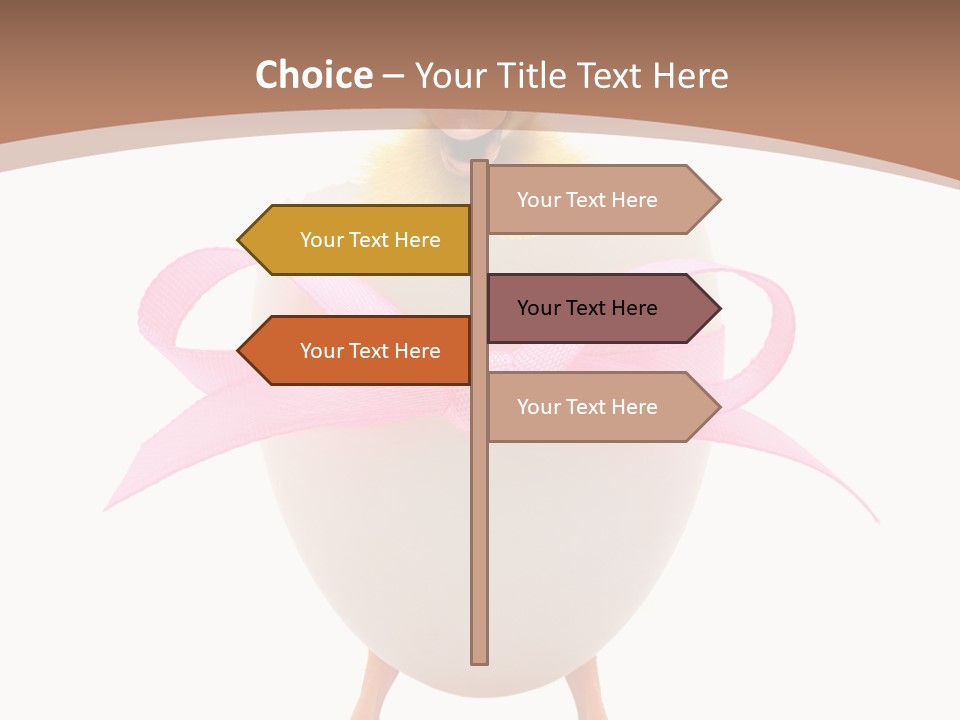 Young Obese Boy PowerPoint Template
