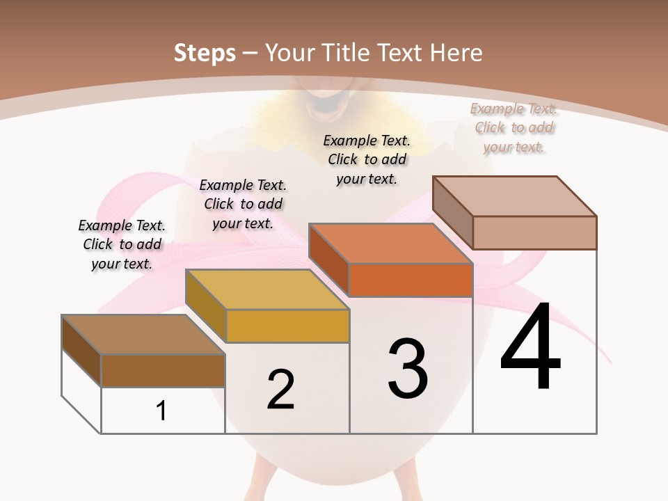 Young Obese Boy PowerPoint Template
