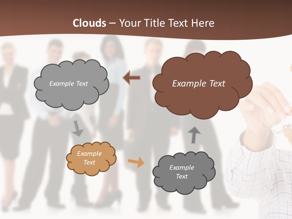 Kid Boy Sleeping PowerPoint Template