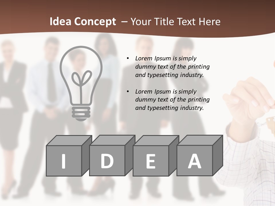 Kid Boy Sleeping PowerPoint Template