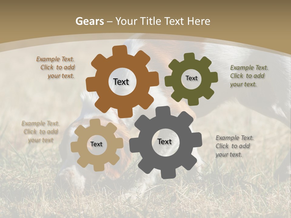 Clip Art Male Drooling PowerPoint Template