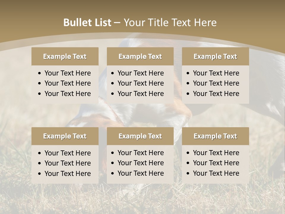 Clip Art Male Drooling PowerPoint Template