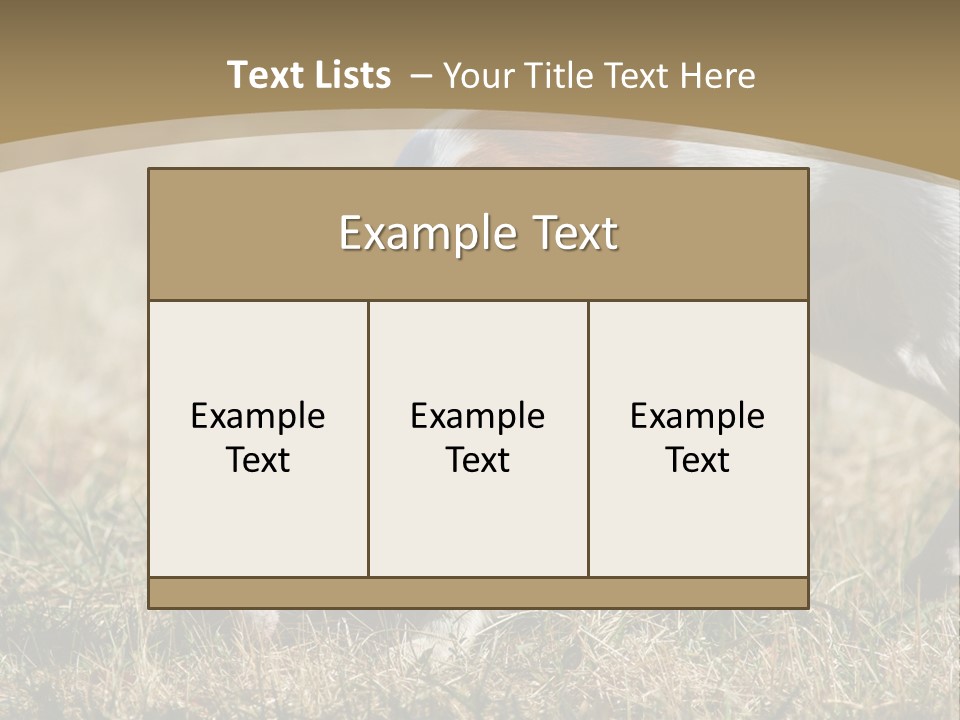 Clip Art Male Drooling PowerPoint Template