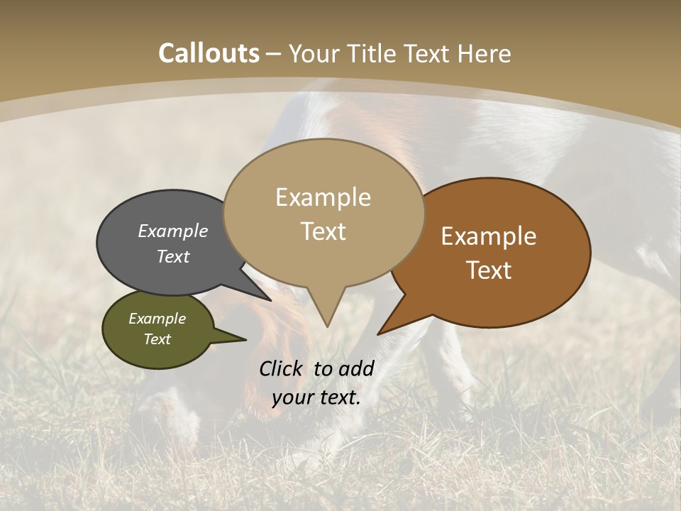 Clip Art Male Drooling PowerPoint Template