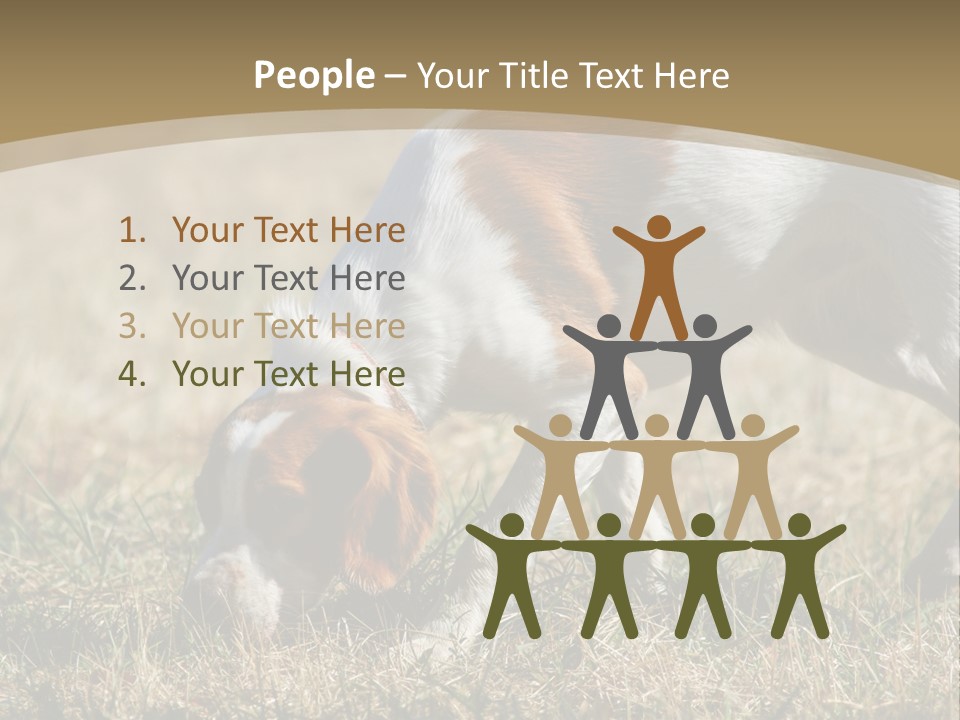 Clip Art Male Drooling PowerPoint Template