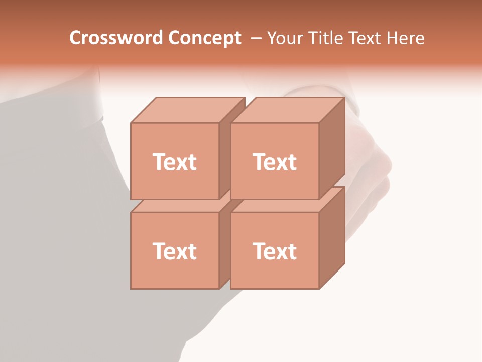 Young Overweight Stocky PowerPoint Template