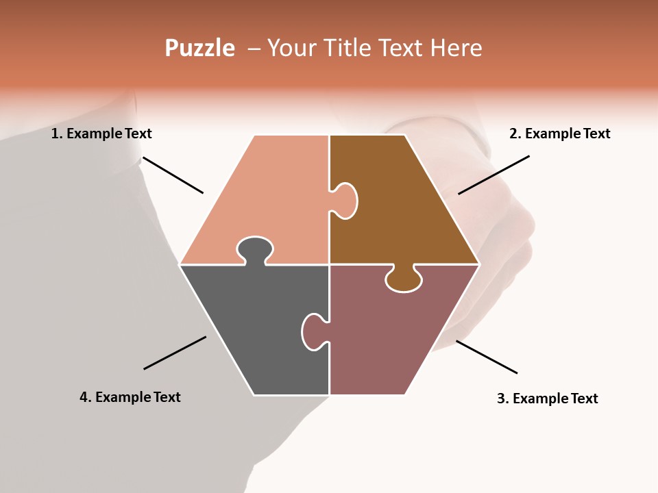 Young Overweight Stocky PowerPoint Template