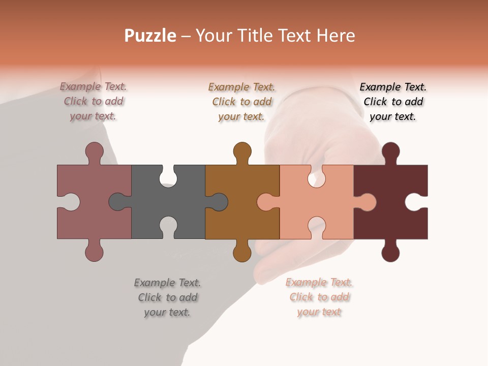 Young Overweight Stocky PowerPoint Template