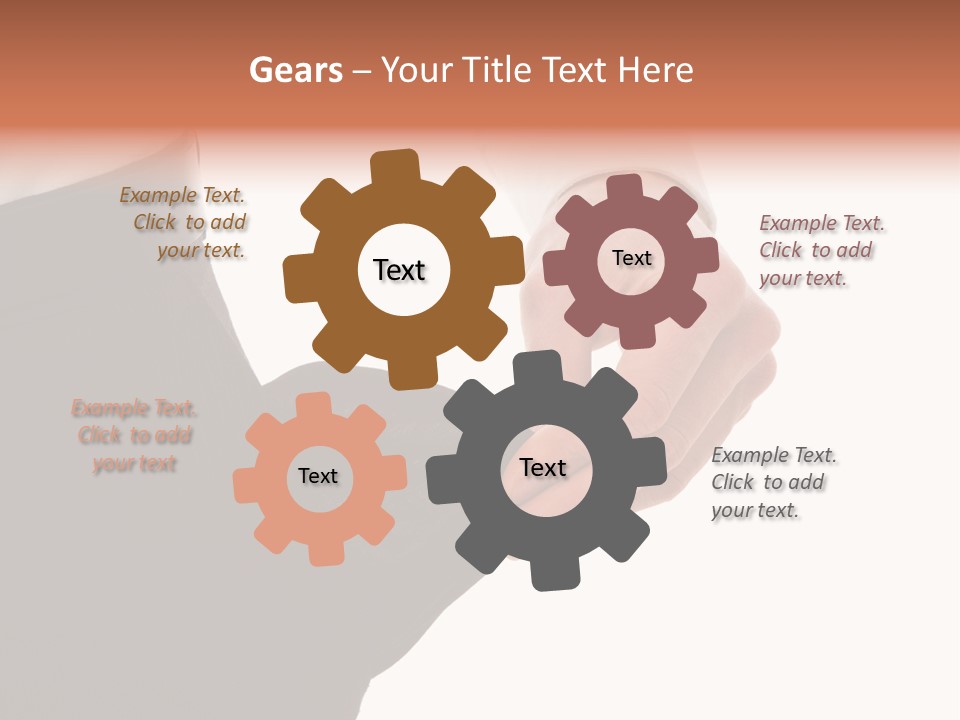 Young Overweight Stocky PowerPoint Template