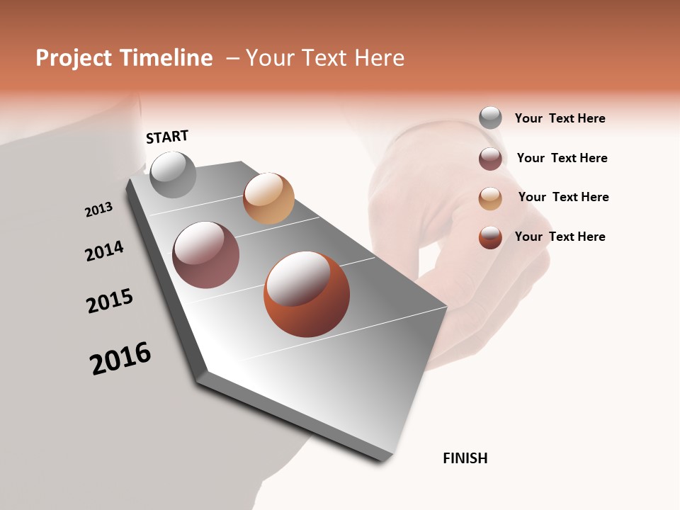 Young Overweight Stocky PowerPoint Template