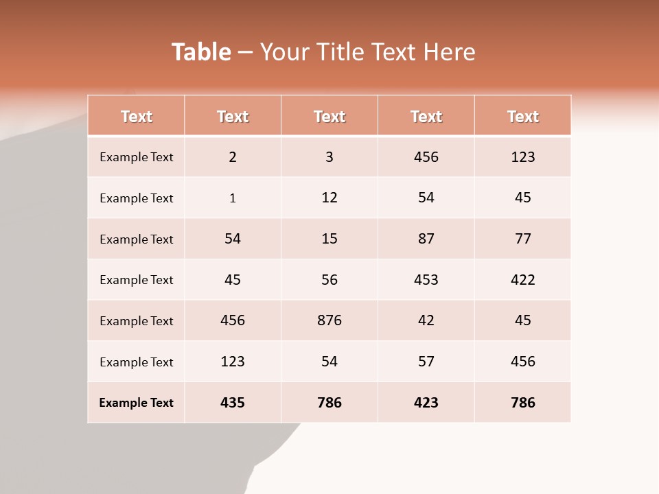 Young Overweight Stocky PowerPoint Template