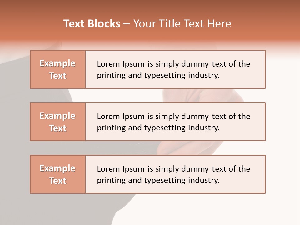 Young Overweight Stocky PowerPoint Template