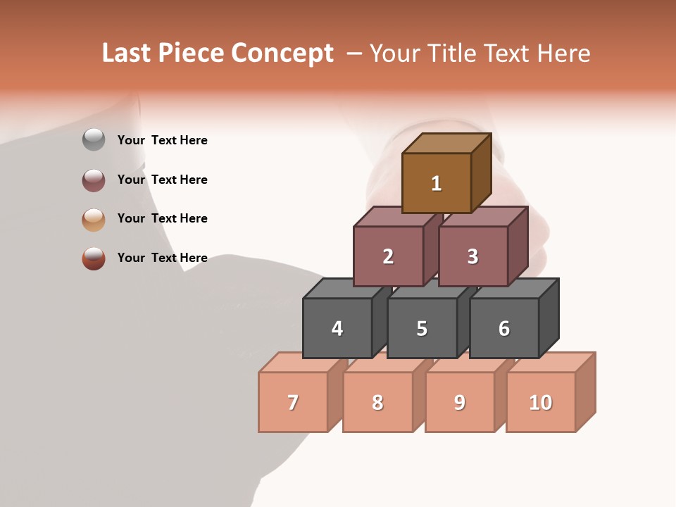 Young Overweight Stocky PowerPoint Template