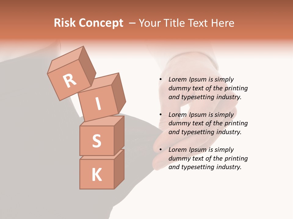 Young Overweight Stocky PowerPoint Template