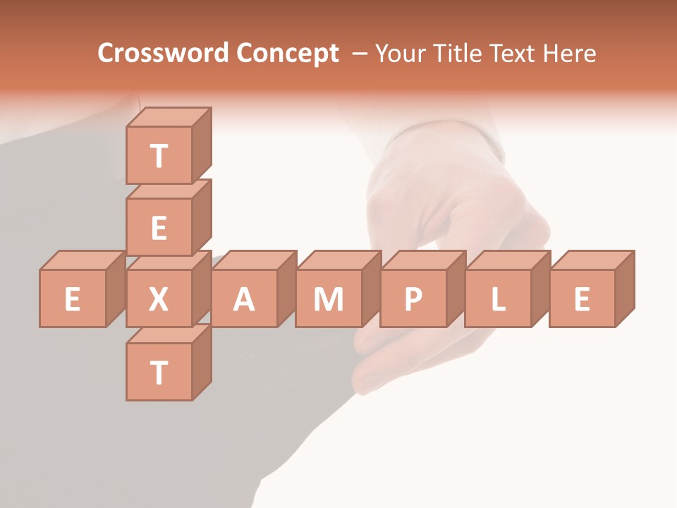 Young Overweight Stocky PowerPoint Template