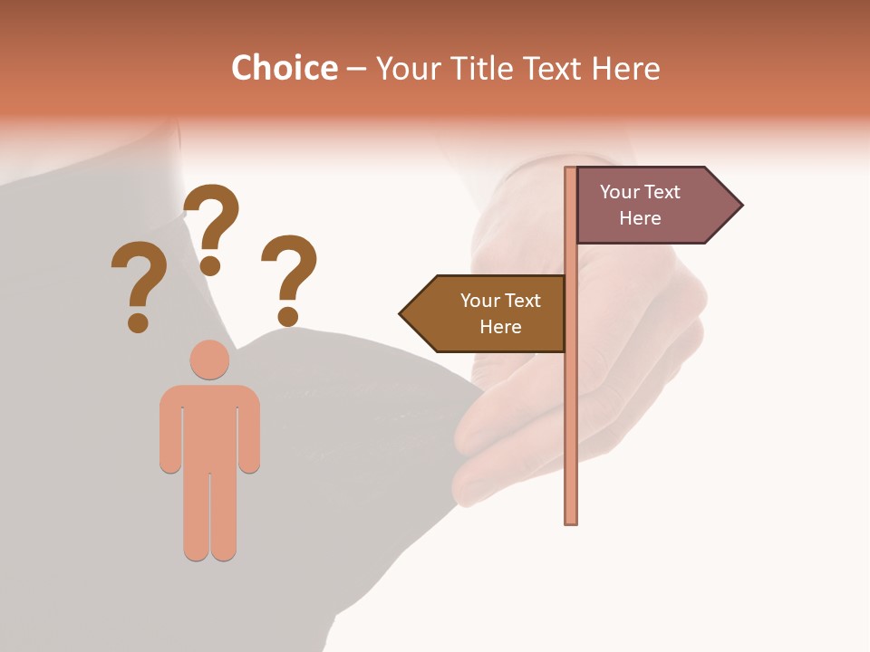 Young Overweight Stocky PowerPoint Template