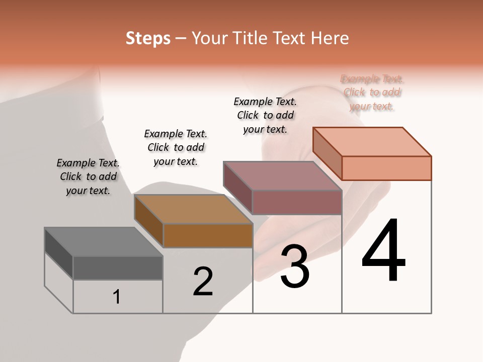 Young Overweight Stocky PowerPoint Template