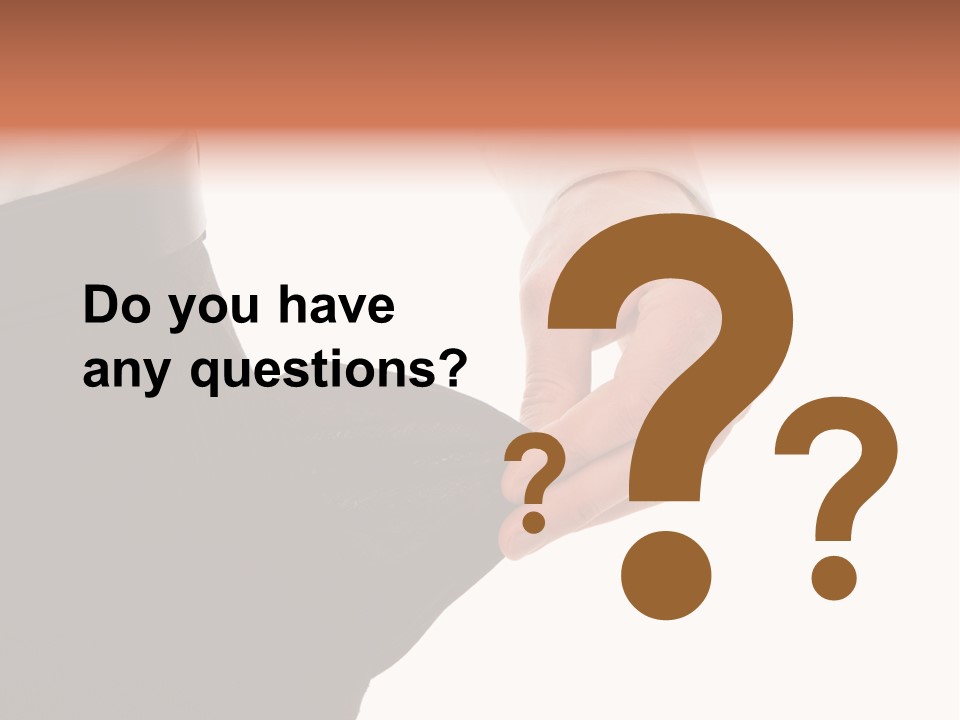 Young Overweight Stocky PowerPoint Template