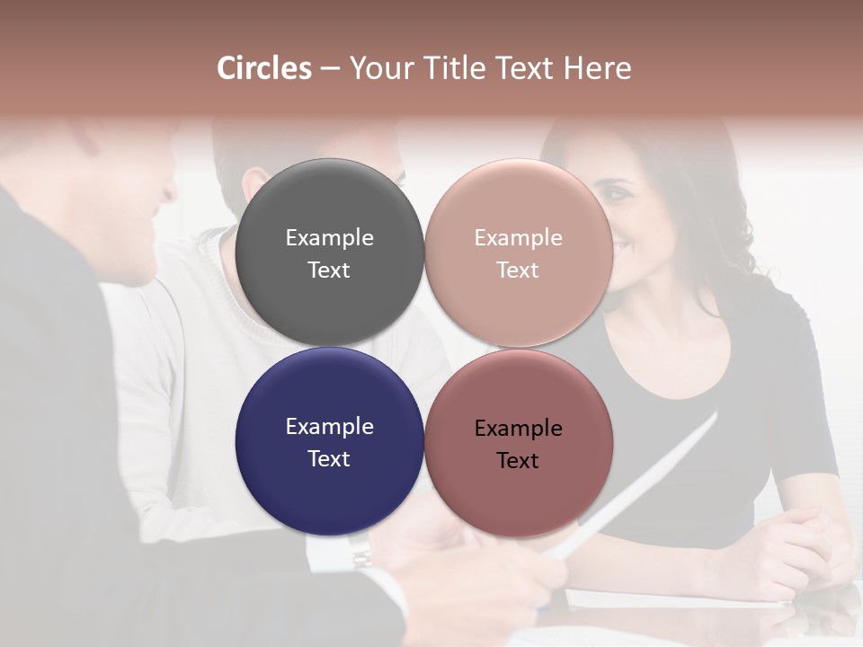 Male Sleeping Child PowerPoint Template