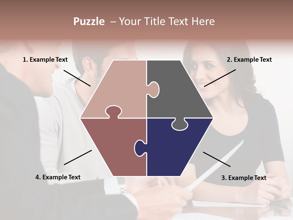 Male Sleeping Child PowerPoint Template