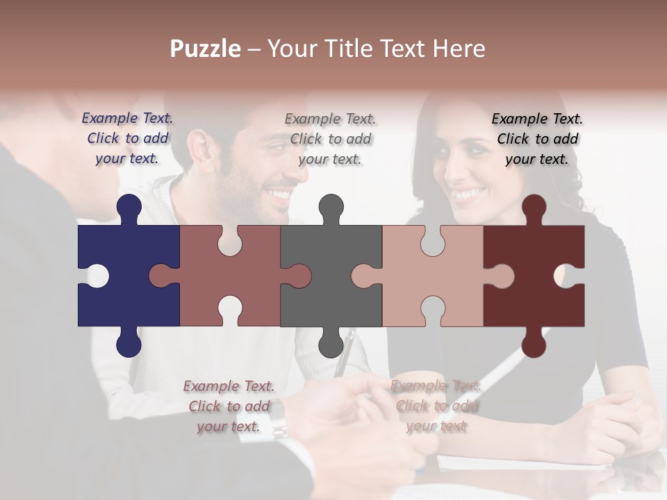 Male Sleeping Child PowerPoint Template