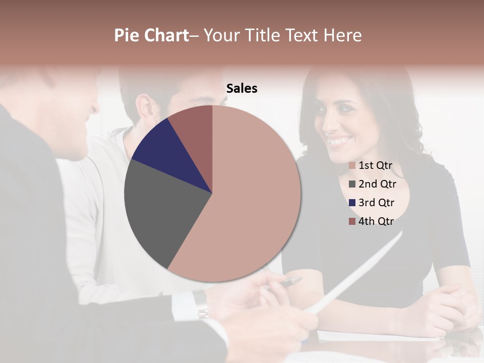 Male Sleeping Child PowerPoint Template