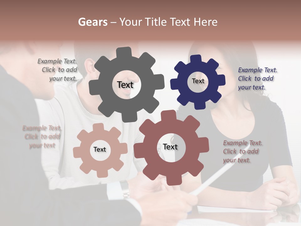 Male Sleeping Child PowerPoint Template