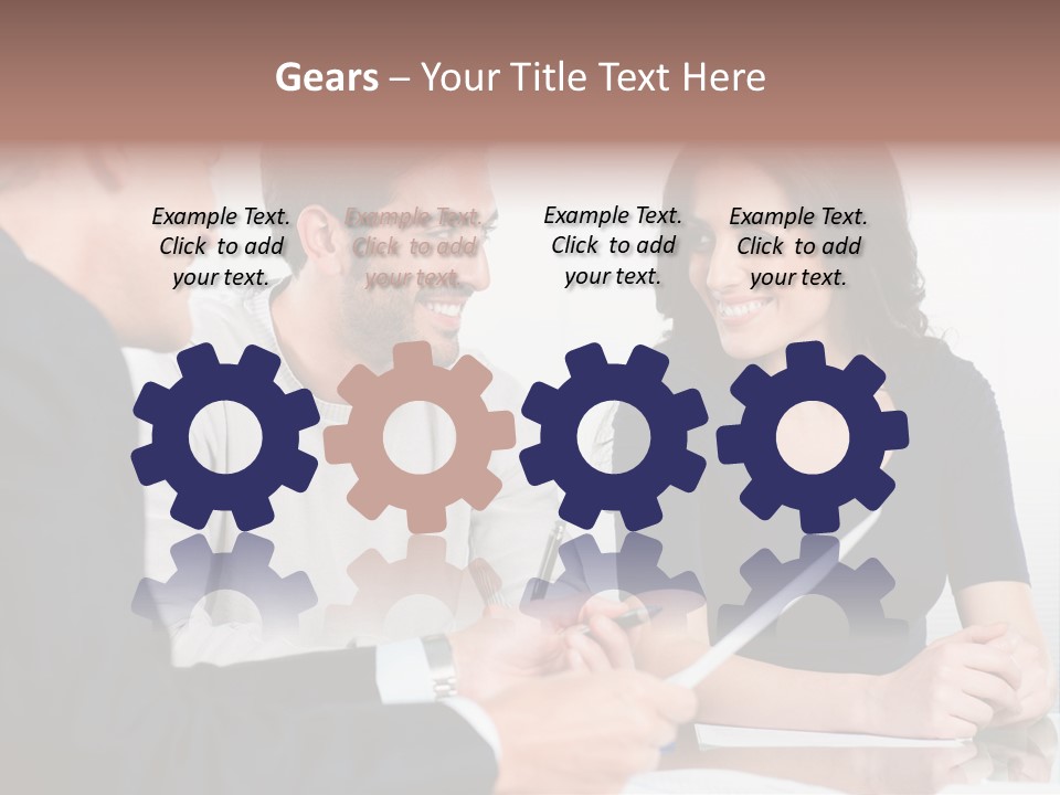 Male Sleeping Child PowerPoint Template