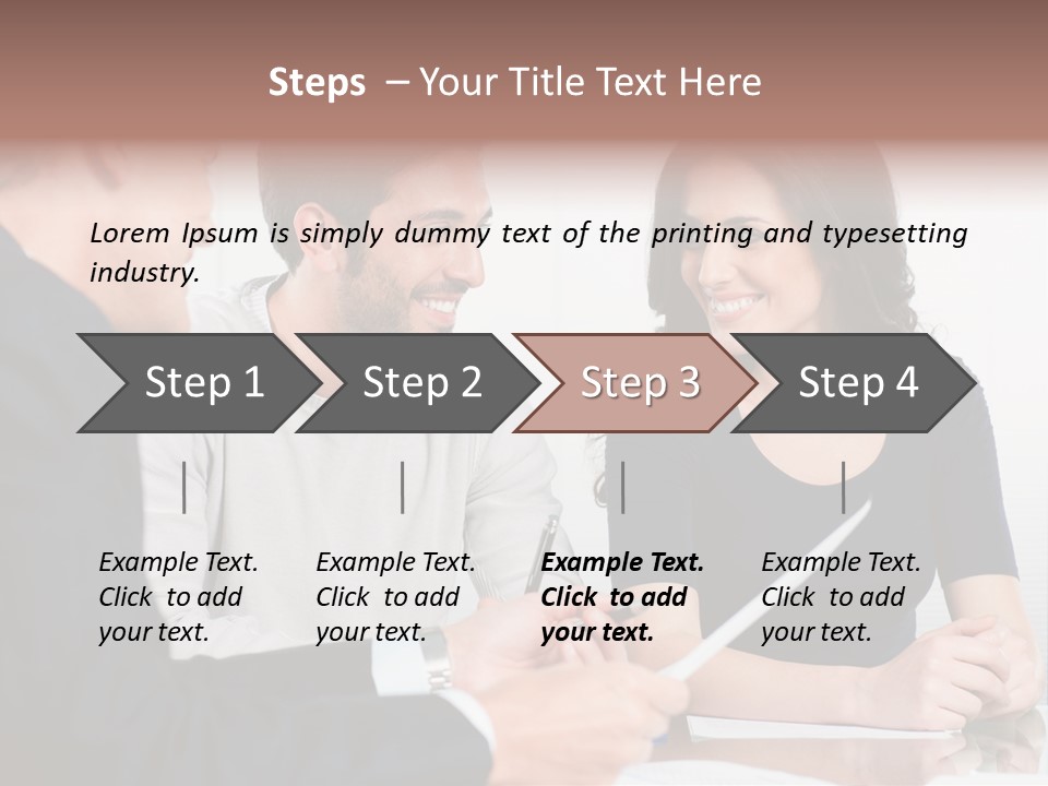 Male Sleeping Child PowerPoint Template