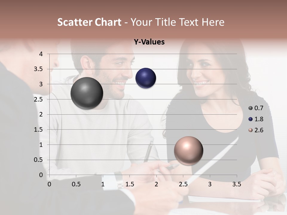 Male Sleeping Child PowerPoint Template