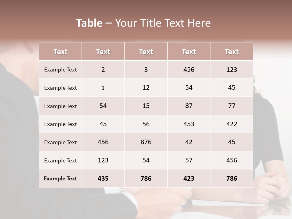 Male Sleeping Child PowerPoint Template