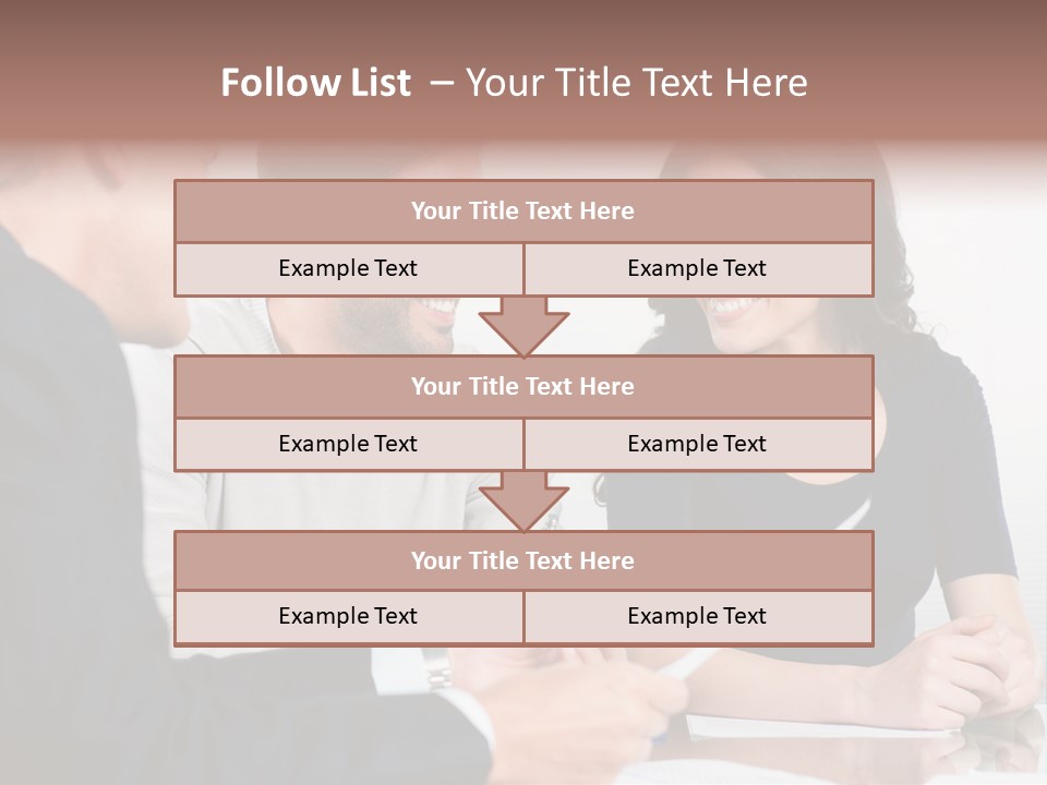 Male Sleeping Child PowerPoint Template