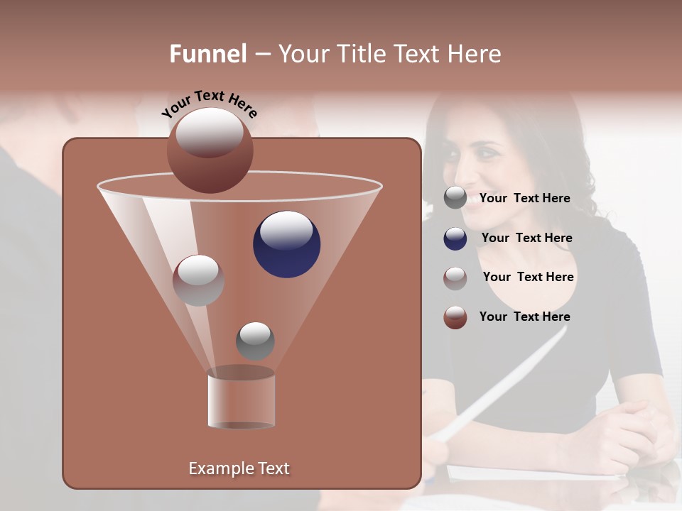 Male Sleeping Child PowerPoint Template