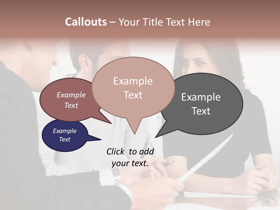 Male Sleeping Child PowerPoint Template