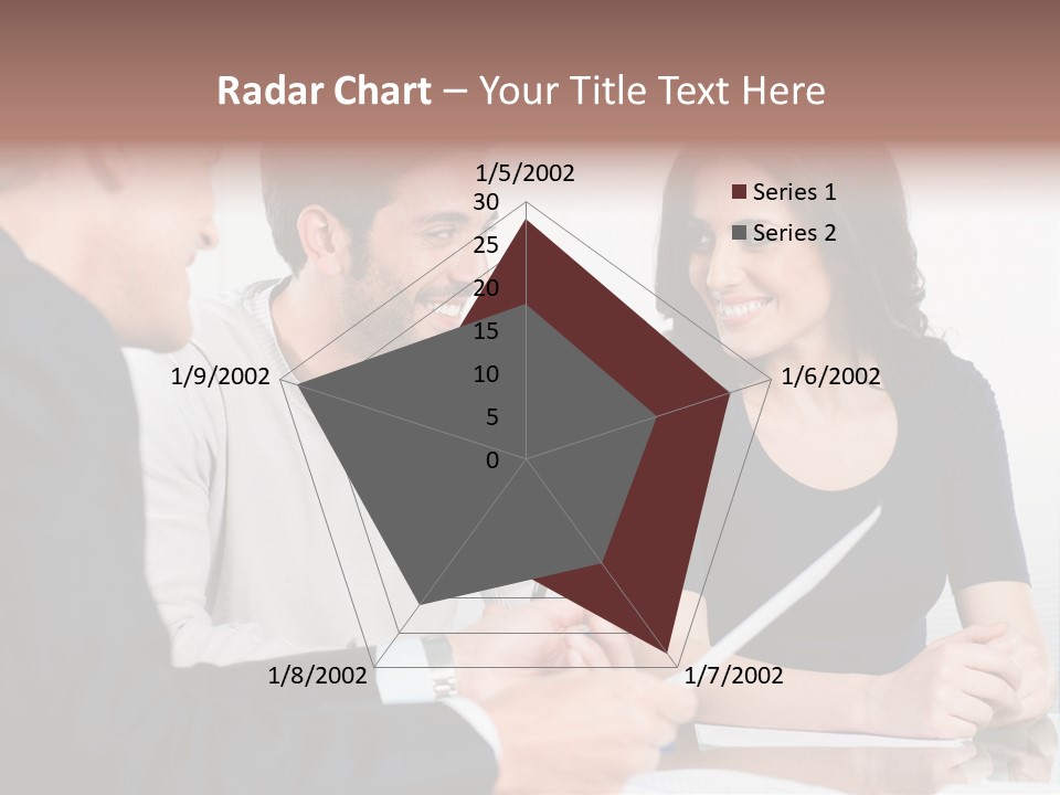 Male Sleeping Child PowerPoint Template