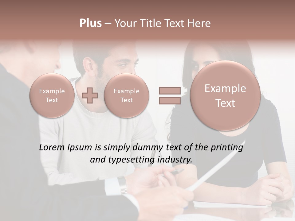 Male Sleeping Child PowerPoint Template