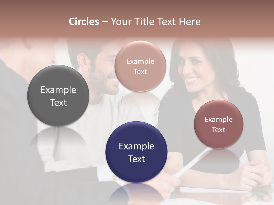 Male Sleeping Child PowerPoint Template