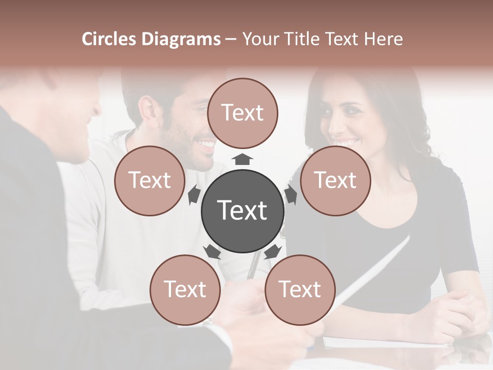 Male Sleeping Child PowerPoint Template