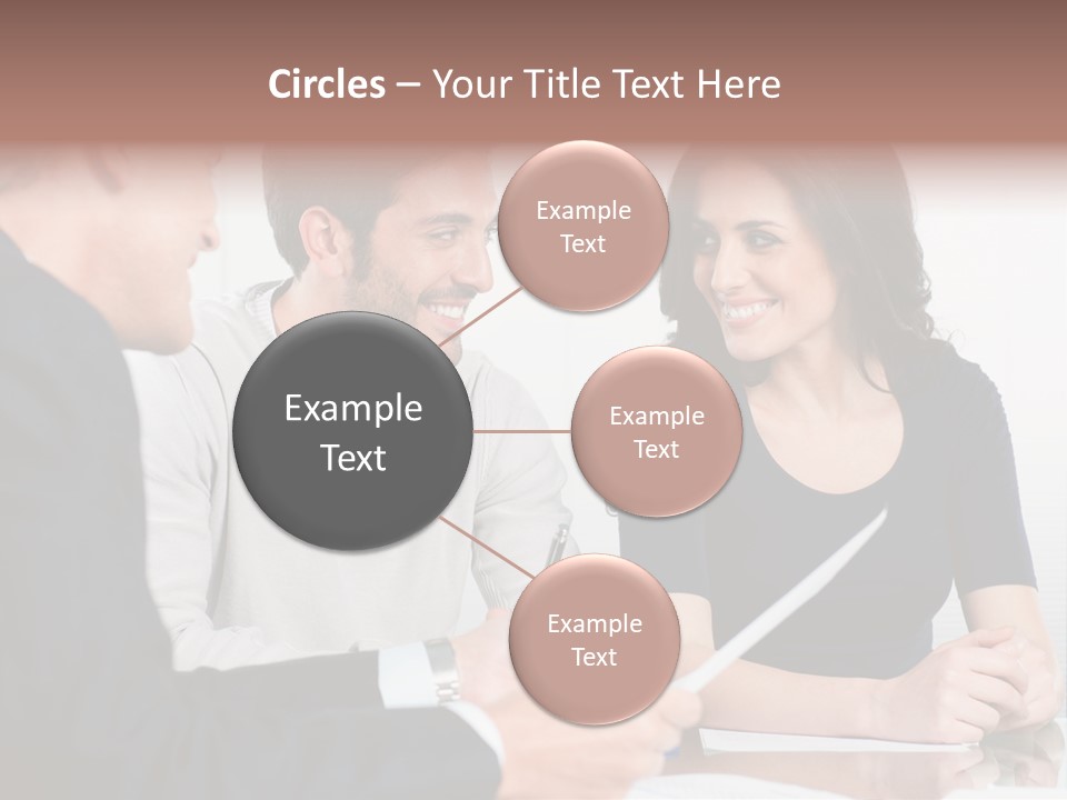 Male Sleeping Child PowerPoint Template