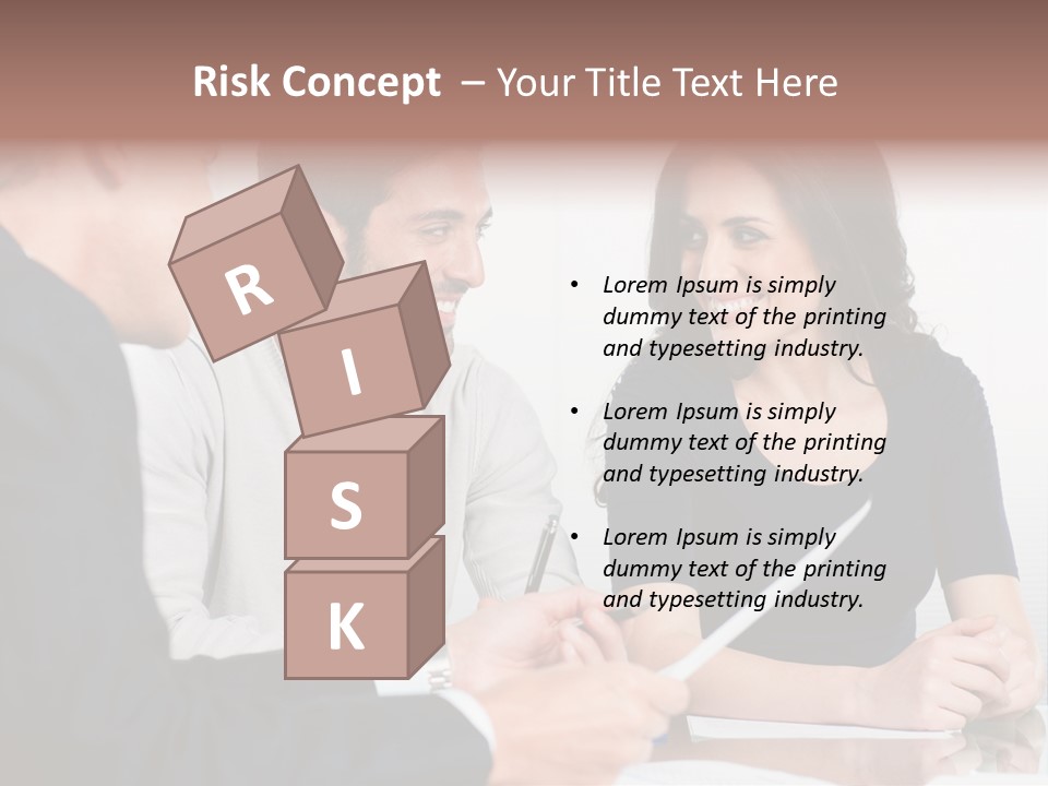 Male Sleeping Child PowerPoint Template