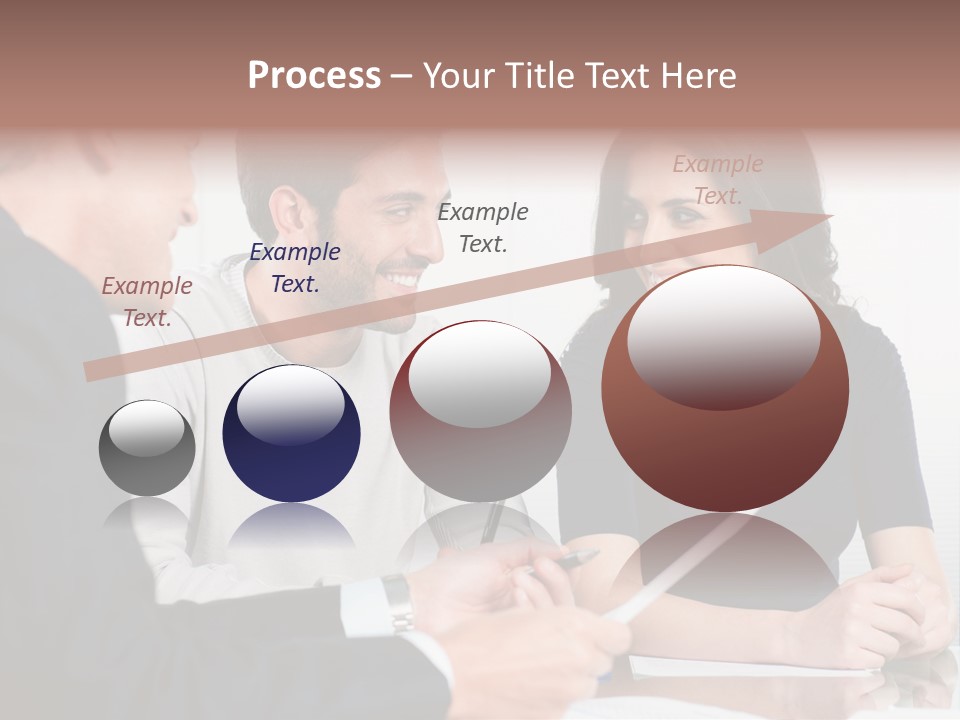 Male Sleeping Child PowerPoint Template