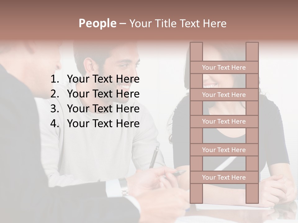 Male Sleeping Child PowerPoint Template