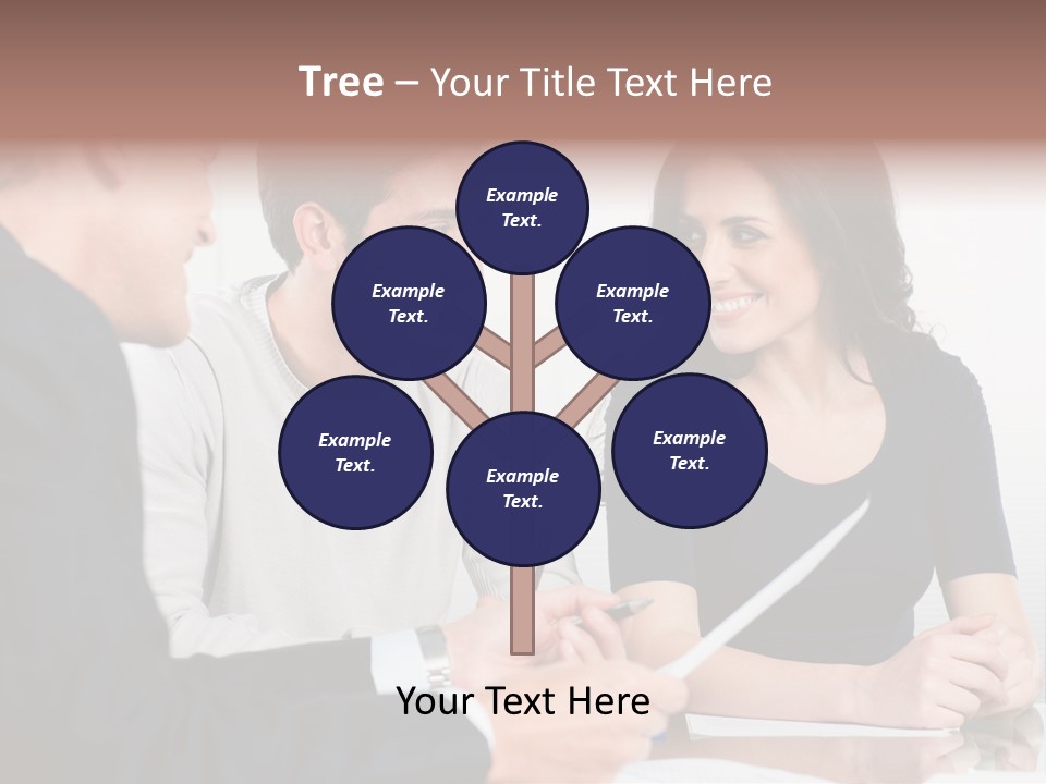 Male Sleeping Child PowerPoint Template