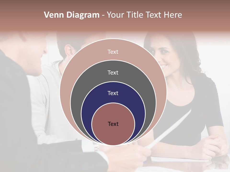 Male Sleeping Child PowerPoint Template
