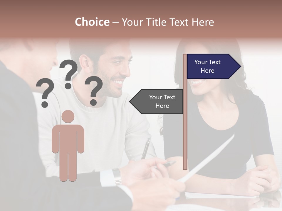 Male Sleeping Child PowerPoint Template