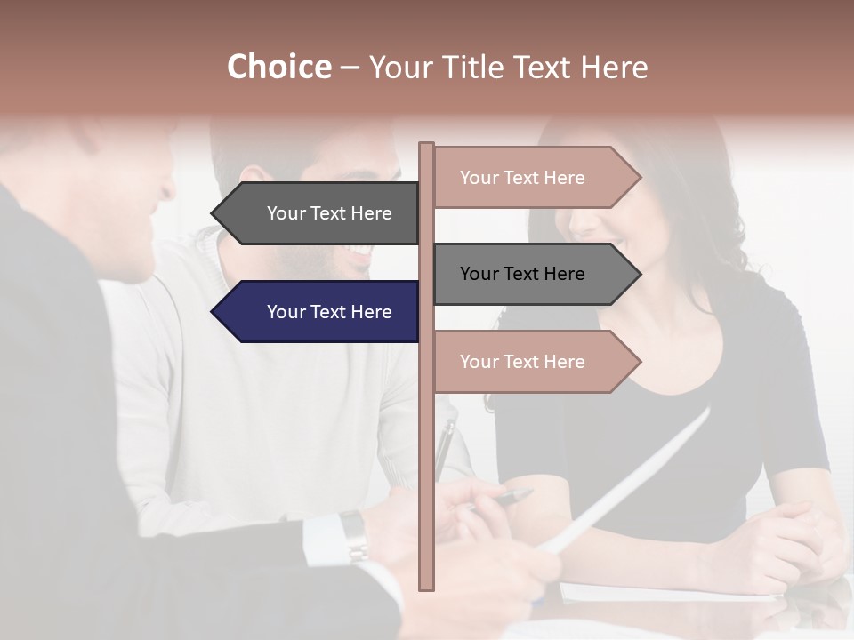 Male Sleeping Child PowerPoint Template