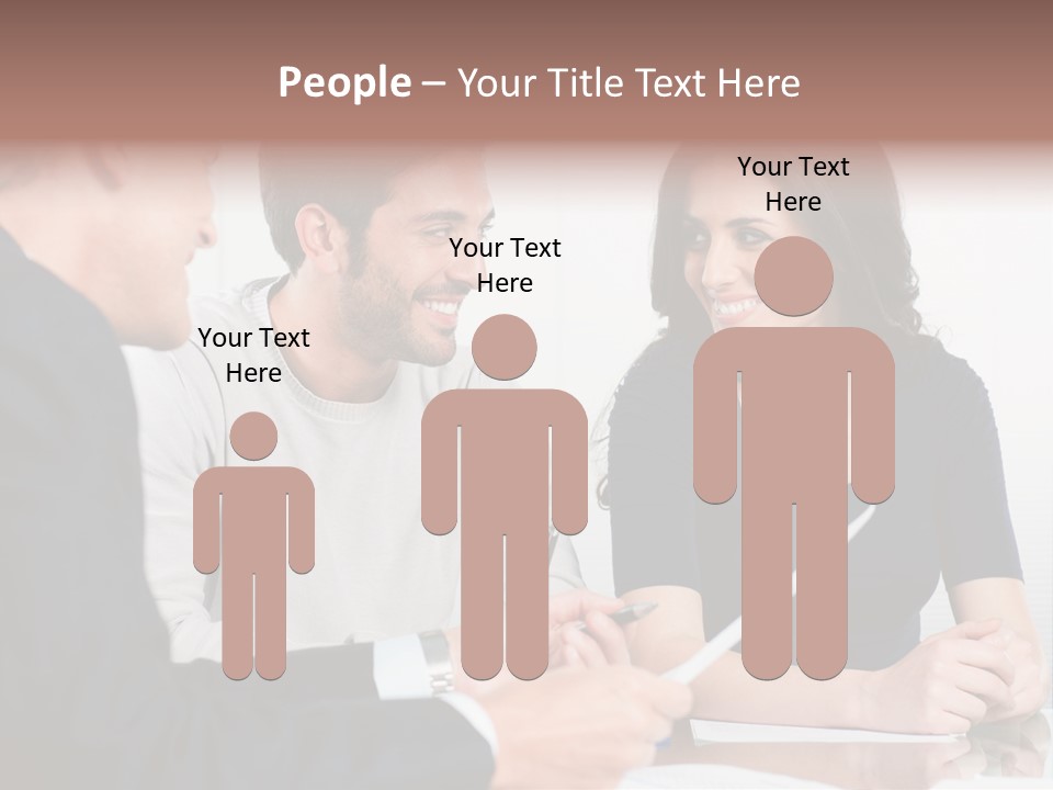 Male Sleeping Child PowerPoint Template