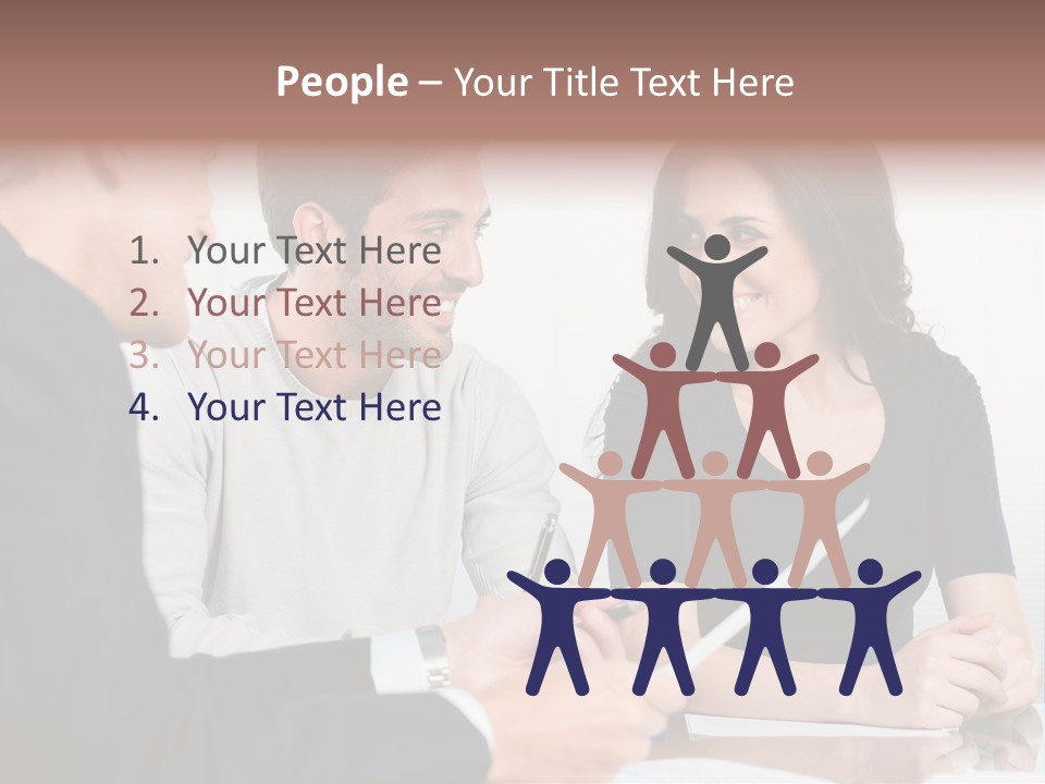 Male Sleeping Child PowerPoint Template